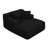 Living Room Compressed Chaise Lounge Foam Sofa bed, Fluffy Corduroy Upholstered Cloud Couch with Deep Seat, -1042577653