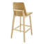 Amar Bar Stool In Fabric And Natural Ash Base - Set Of 1-952836603
