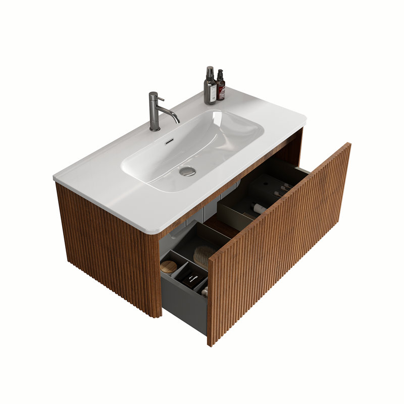 Meuble-lavabo mural 36 po
