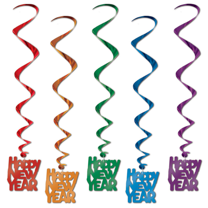 Whirl New Years, Vert / Rouge / Bleu