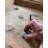 25x37" Rustic Display Table With Removable Glass Top