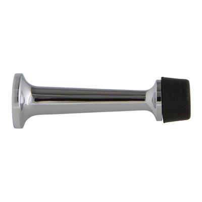 Rubber Tipped Brass Baseboard Stop