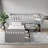 Low L-shaped Bunk Bed With Storage-1106835014
