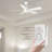 52'' Ceiling Fan with LED Lights-639803598-639803599