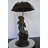 Nifao Collection Kids Playing under Umbrella Bronze Fountain -  Size: 20"L x 20"W x 37"H.