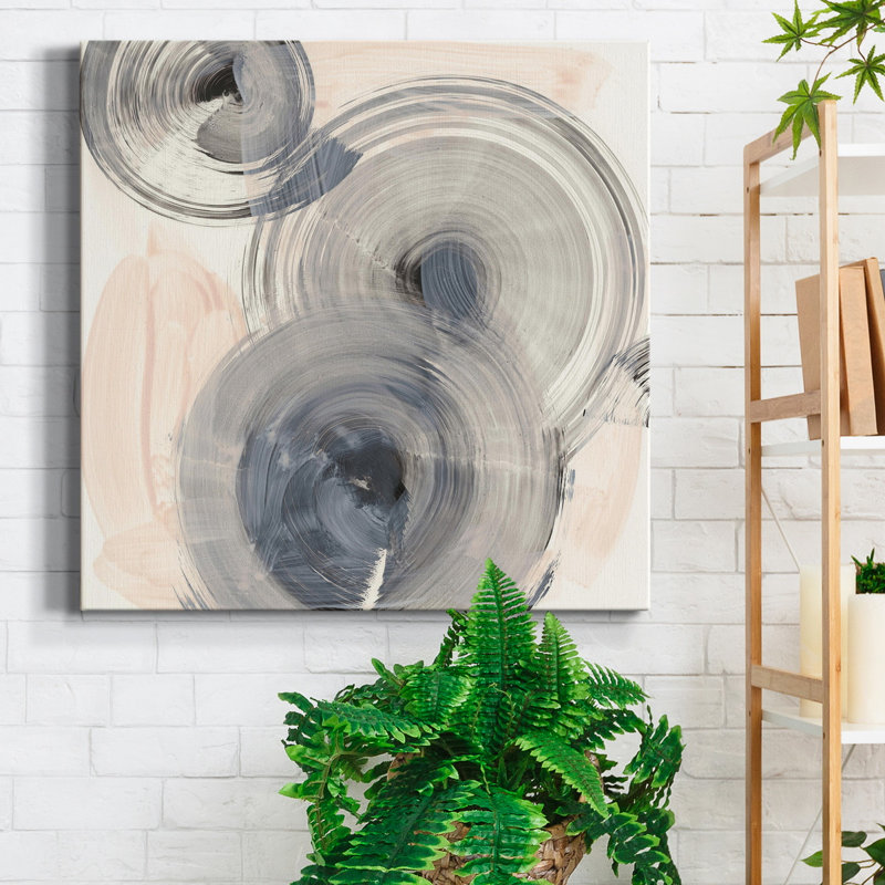 Spin Around I-Premium, toile tendue avec châssis - prête à être accrochée, H 16 po x l 16 po x P 1 po