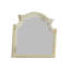 Miroir Noble de style traditionnel en bois beige antique