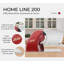 Home Line 200 Electric Food and Meat Slicer with 8-inch Blade for Home