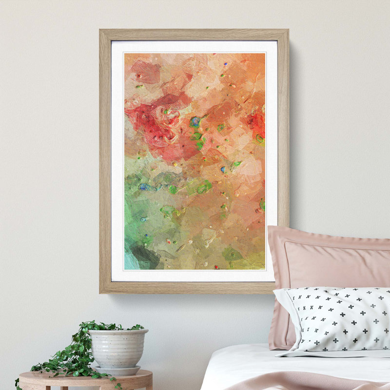 Motion in Abstract - Picture Frame Graphic Art Print, Oak Framed, 36cm H x 27cm W x 2cm D