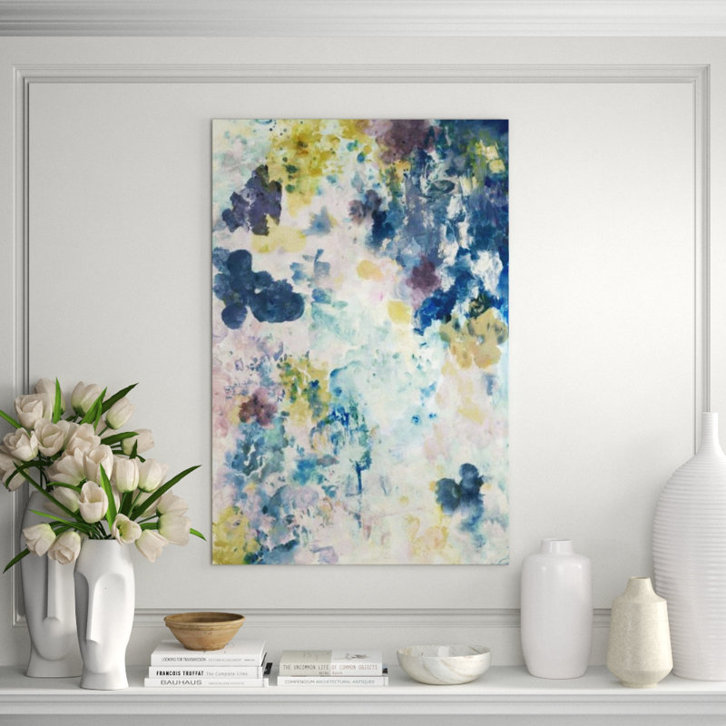 Blue Cloud Print by Barclay Butera, Plexi, 60" H x 40" W