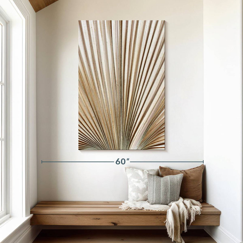 Harnek Dried Palm Leaf, 48" H x 32" W
