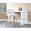 KELTY COUNTER STOOL - GOLD - COPENHAGEN WHITE