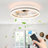Ceiling Fan With Lights Dimmable LED