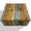 Table basse en bois massif Frosted Waterfall