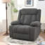 Fauteuil inclinable Classic Power Lift avec 2 porte-gobelets et poches latérales pour personnes âgées-1590346282