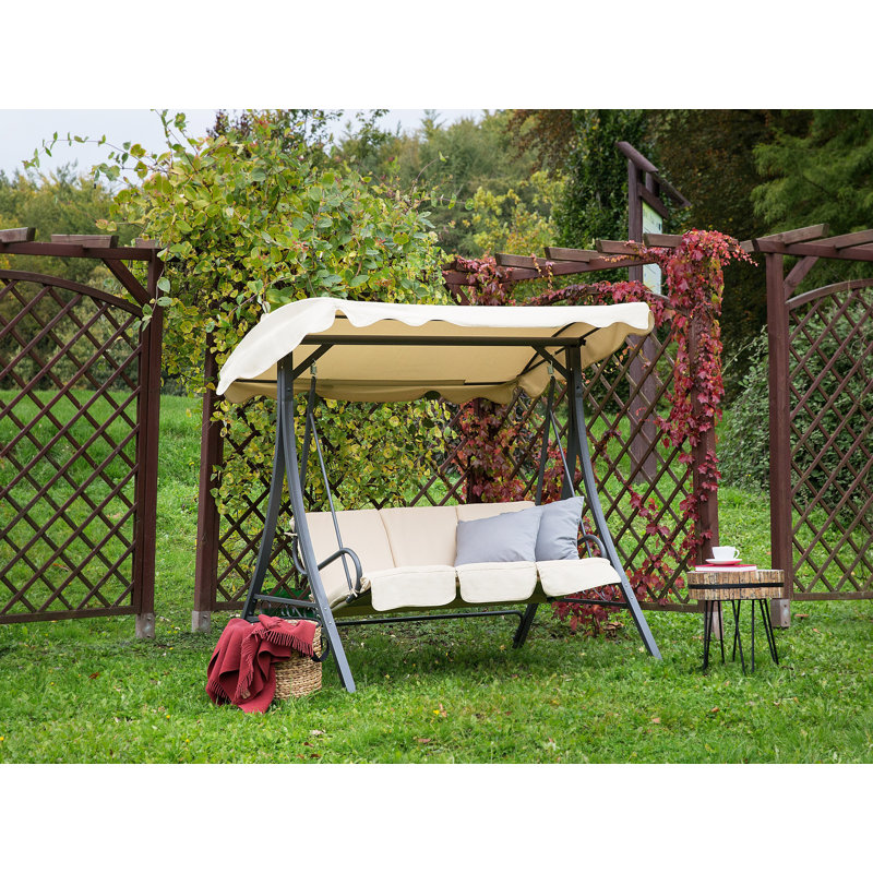 3 Person Porch Swing with Canopy