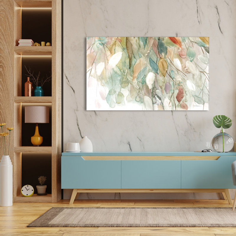 706-6123 Rainy Cascade I by Carol Robinson - Wrapped Canvas Painting, 48" W x 28" H, Wrapped Canvas