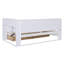Lit de jour simple en bois avec 2 tiroirs, tablette de rangement et port de chargement USB-490548915-490548916