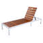 Méridiennes d'extérieur Fauteuil inclinable d'extérieur avec dossier réglable pour patio, bord de piscine ou plage-129434944
