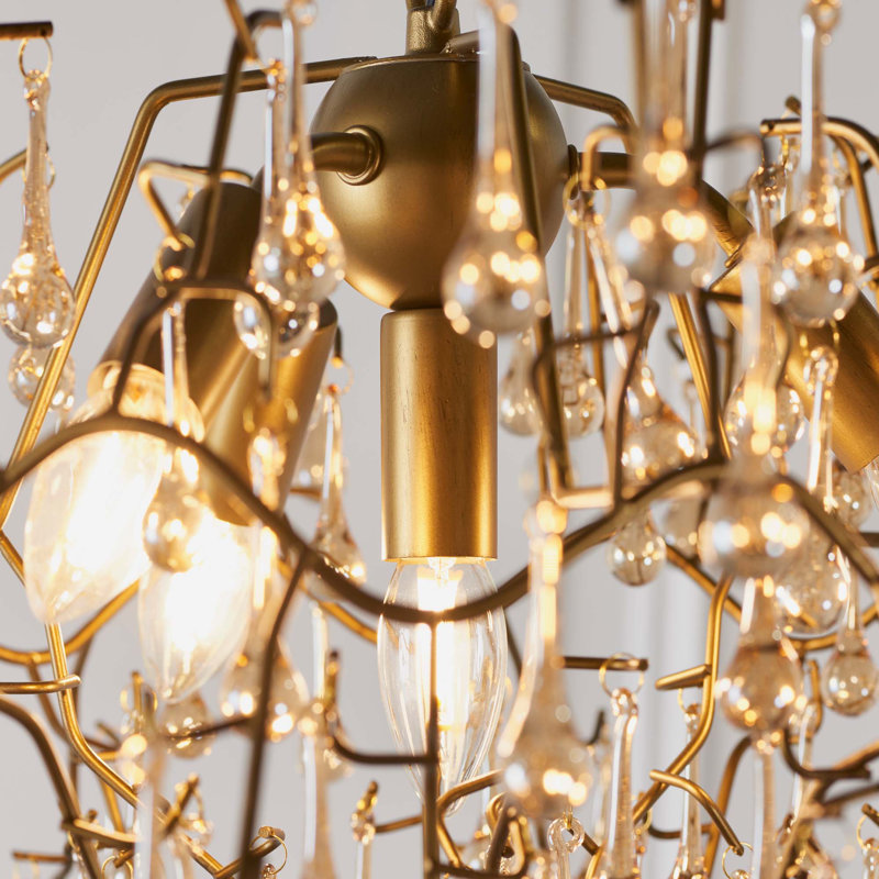 Hewes 4-Light Crystal Chandelier