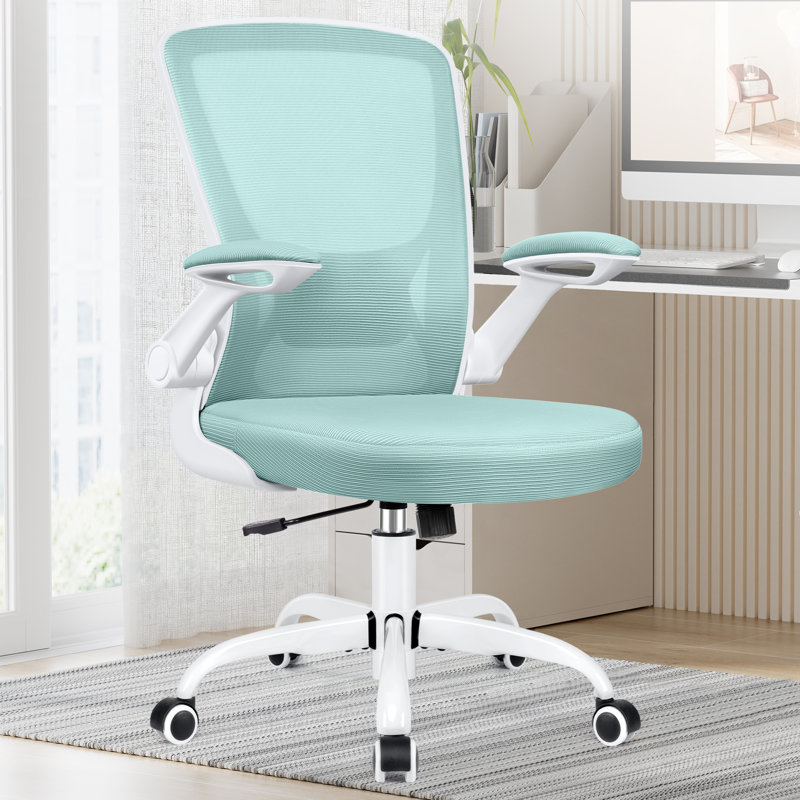 Home Office Ergonomic Mesh Task Chair, Light Blue