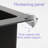 36" L x 21" W Gunmetal Black 16-Gauge T304 Stainless Steel Farmhouse Apron Front 60/40 Double Bowl Kitchen Sink with Accessories