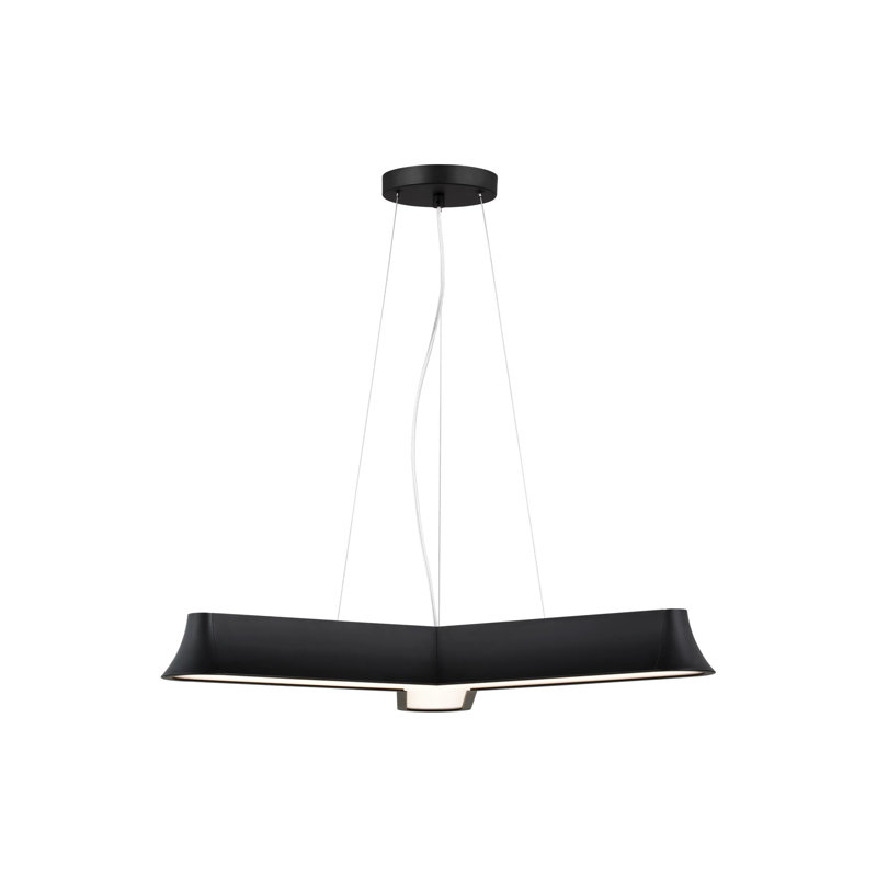 Lustre 3 lumières Alta, Nuit noire