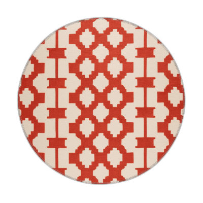 Tapis intérieur et extérieur beige Trellis