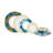 Gold Exotic 6.65'' Porcelain China Appetizer Plate