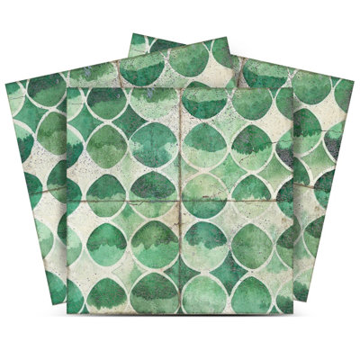 12'' W x 12'' L Vinyl Peel and Stick Mosaic Tile