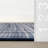 Denim Plaid Machine Printed Washable Rug-119633332