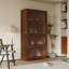 Bibliothèque sur pied avec armoire spacieuse