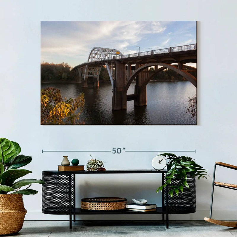 Lilie Edmund Pettus Bridge, 34" H x 51" W
