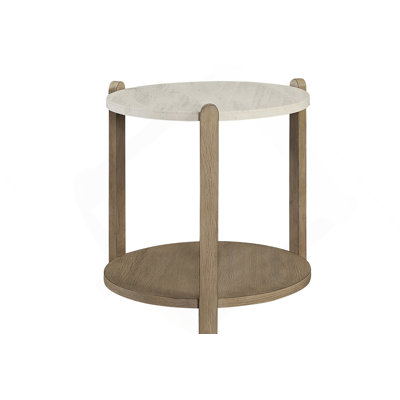 Table de bout Stone Top - Caramel