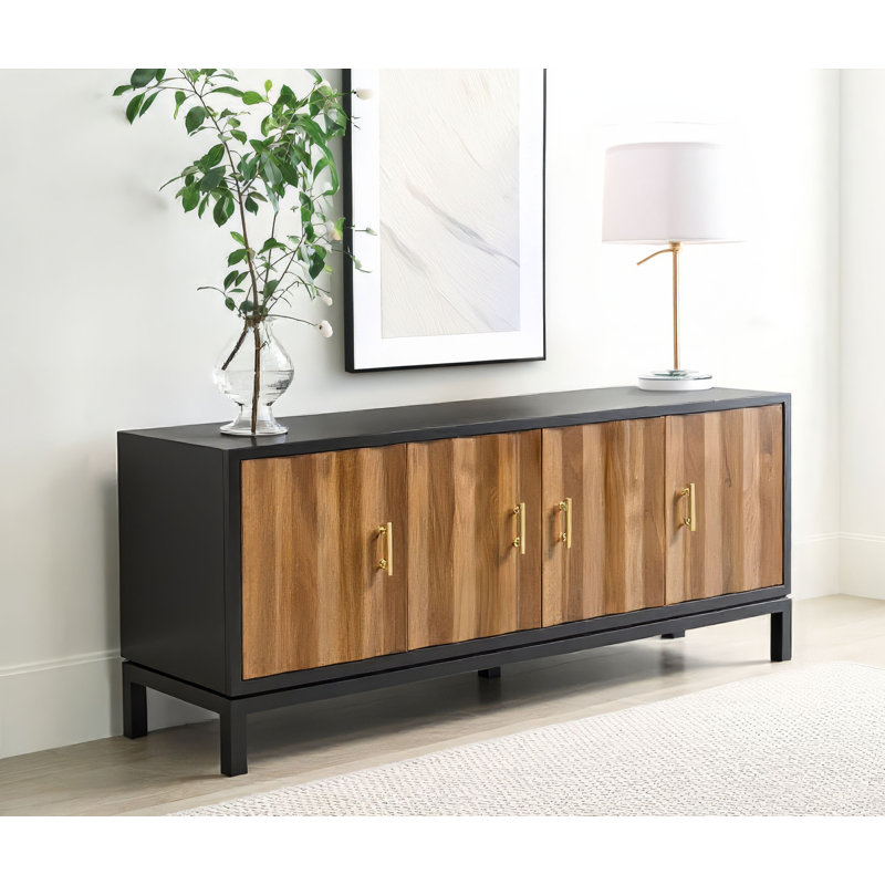 Console Monogram, Brown/Black