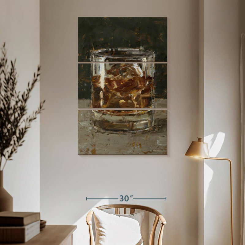 Yarlin The Hard Stuff I, 65" H x 42" W