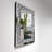 Faustine Glam Crystal Accent Wall Mirror-1413503189