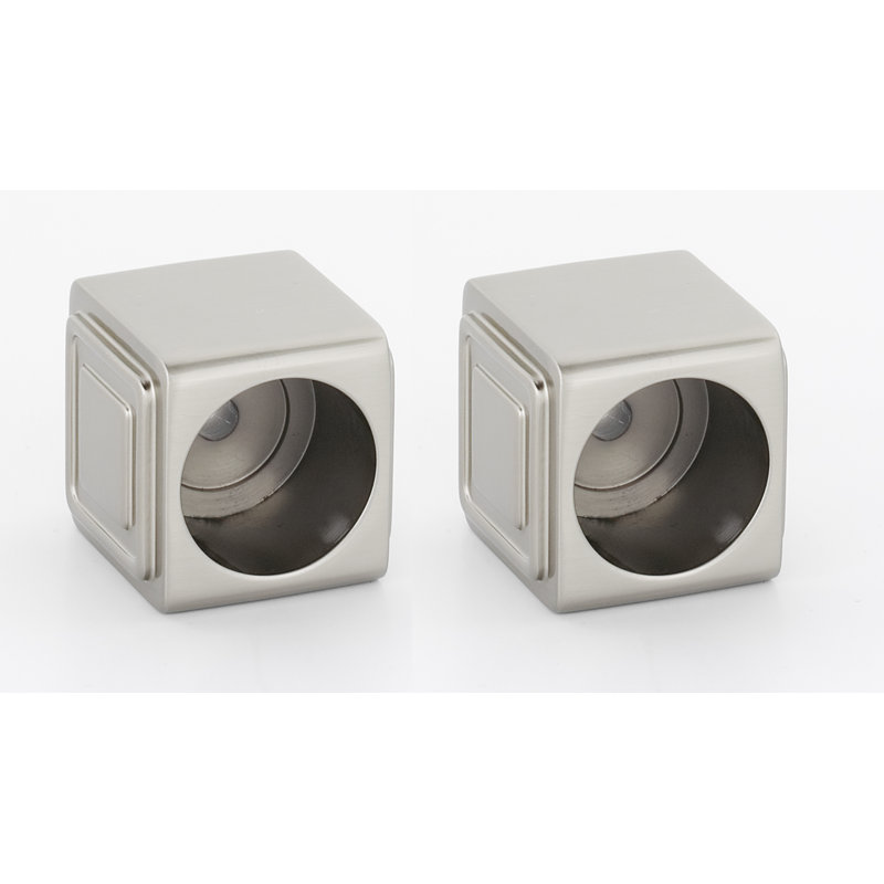 Shower Rod Bracket, Satin Nickel