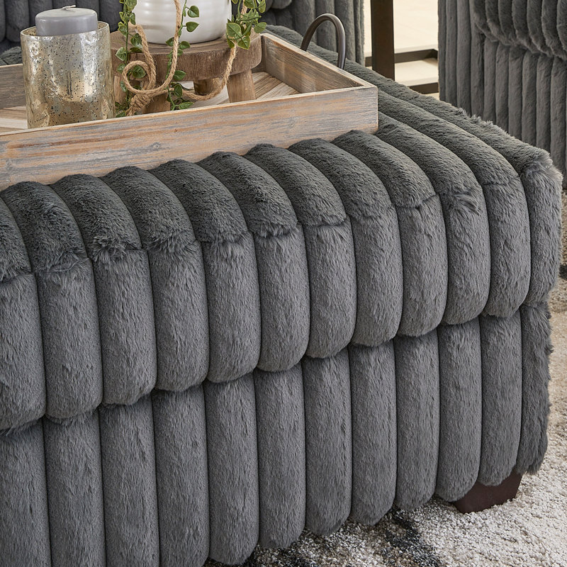 Repose-pieds Algona, Gris anthracite