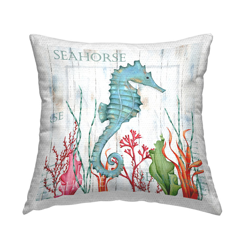 Coussin décoratif rayé intérieur / extérieur