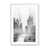 Cadre photo simple blanc opaque