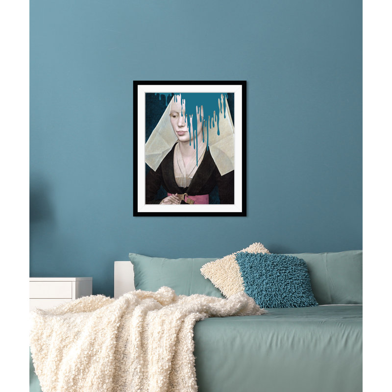 Woman - Single Picture Frame Print, 60 cm H x 50 cm W x 5cm D