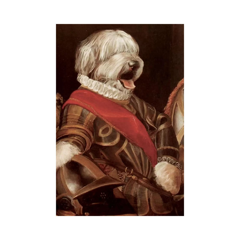 Shep by Melinda Copper - Wrapped Canvas Gallery-Wrapped Canvas Giclée