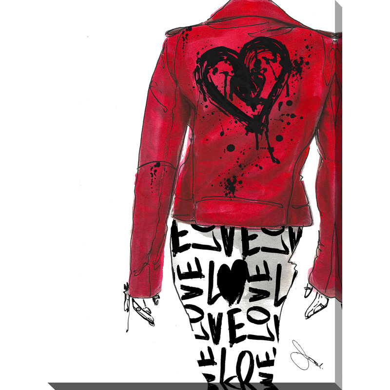 « cardiaque breaker », impression, H 48 po x l 28 po x P 1,5 po, Toile tendue