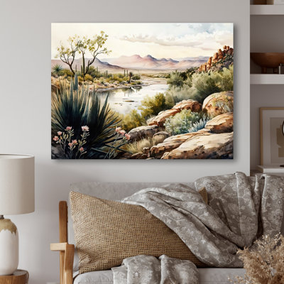 Arizona Desert Scenery IV - Western Wall Art