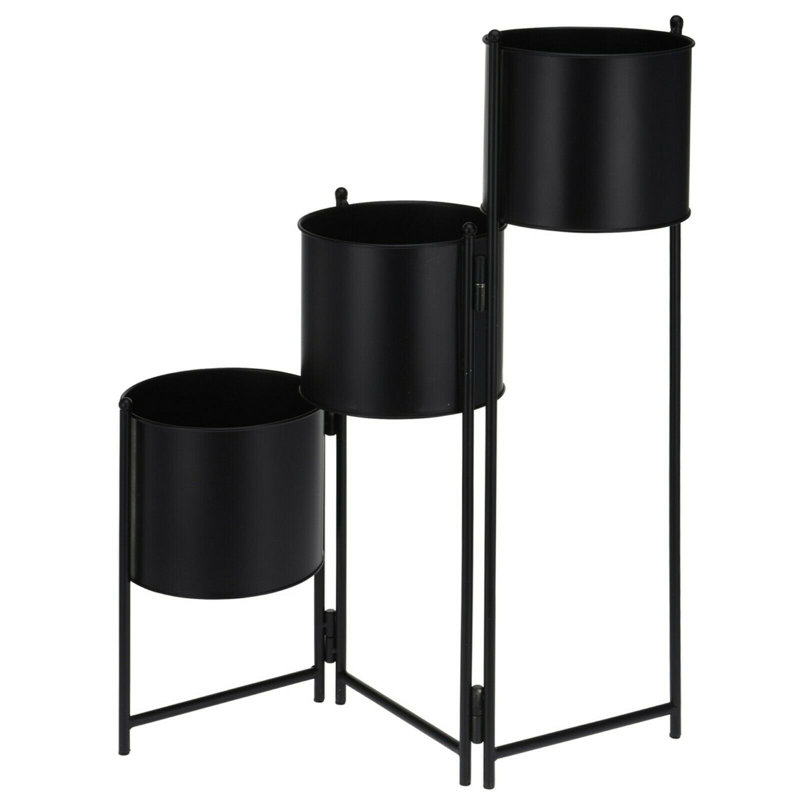 Lefebre Metal Planter Box, Black