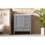 Meuble-lavabo 30 po avec lavabo en céramique-399500781
