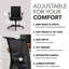 Chaise de travail ergonomique en filet Convergence-81753456-81753458