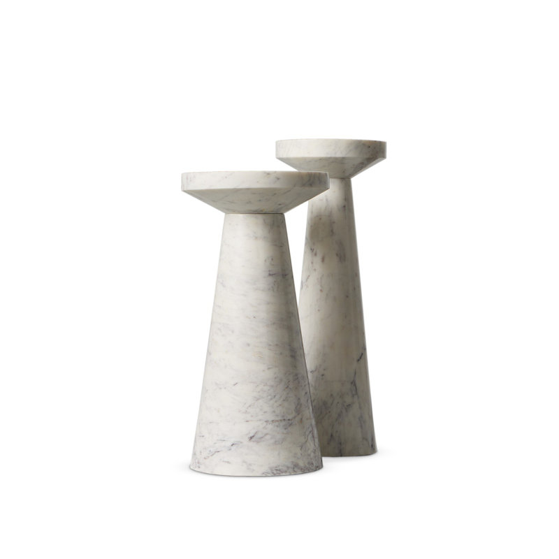 MABEL Marble Nesting End Table