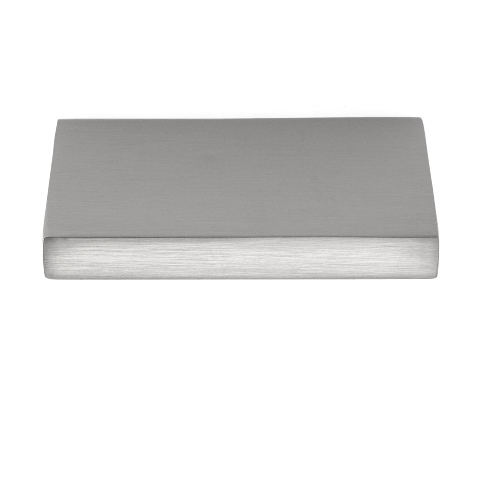 Ethan Finger Pull, Satin Nickel, 1 1/2"